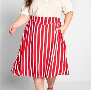 Modcloth A Shore Thing A-Line Skirt